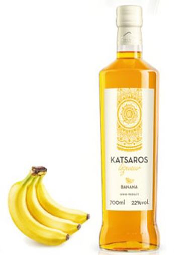 Katsaros Likör Banane 0,7 Liter 22% Vol.