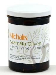 Kalamata-Oliven mittelgroß in Olivenöl 250g